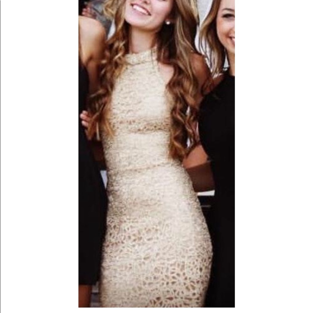 Gold Dress